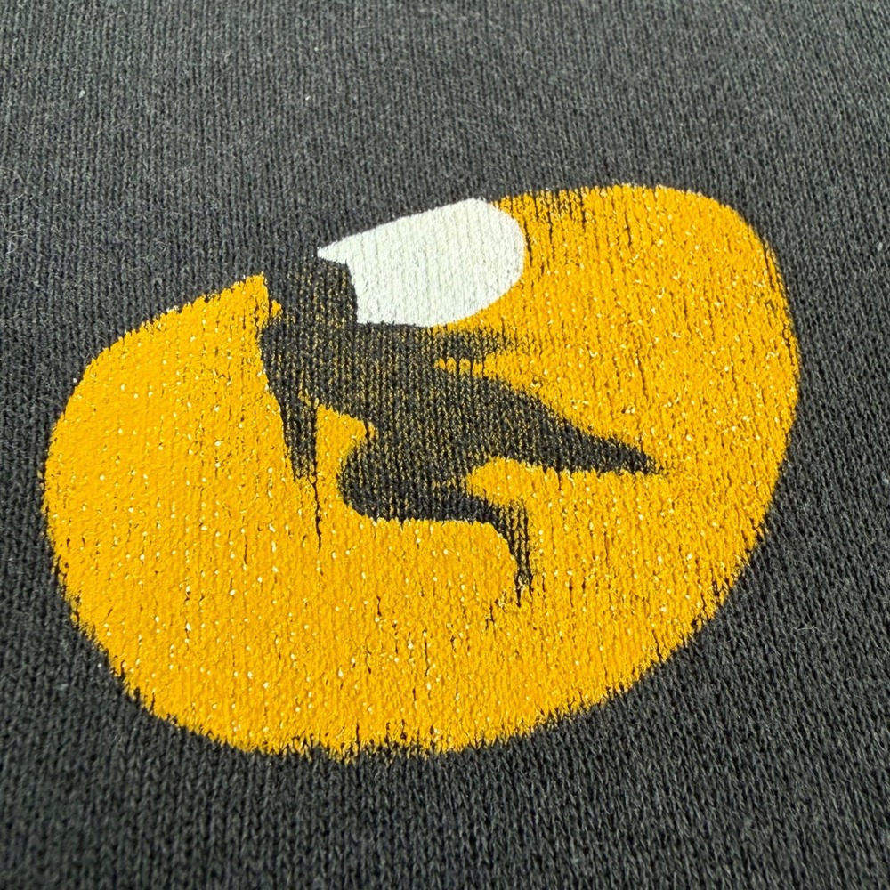 Cats Musical Mens L Black Sweatshirt Vintage 80s Tultex Maximum Sweats USA Made - Picture 9 of 10